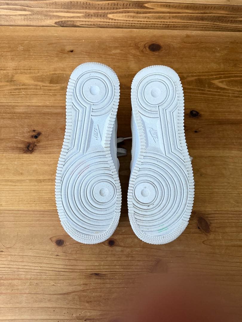 ナイキ エアフォース1 × ビリーアイリッシュ ホワイト 24.5 cm