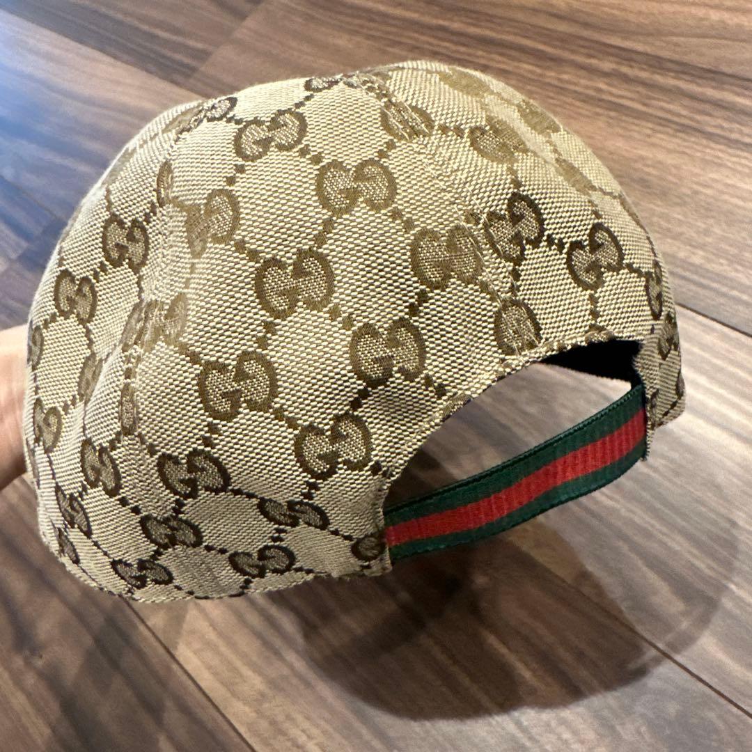 Gucci GGパターン キャップ 54cm 美品