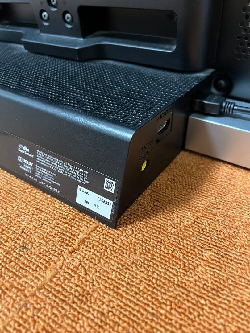 SONY 液晶テレビ 40V型+ スピーカースタン KDL-40NX720