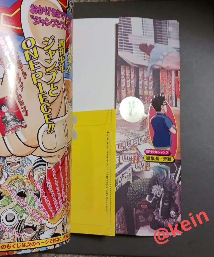 ONE PIECE magazine vol.20 ルフィ付録プロモカード付き