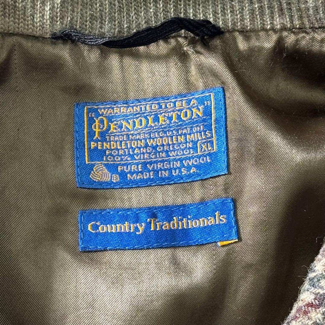 70s PENDLETON ペンドルトン ドリズラージャケット スウィングトップ