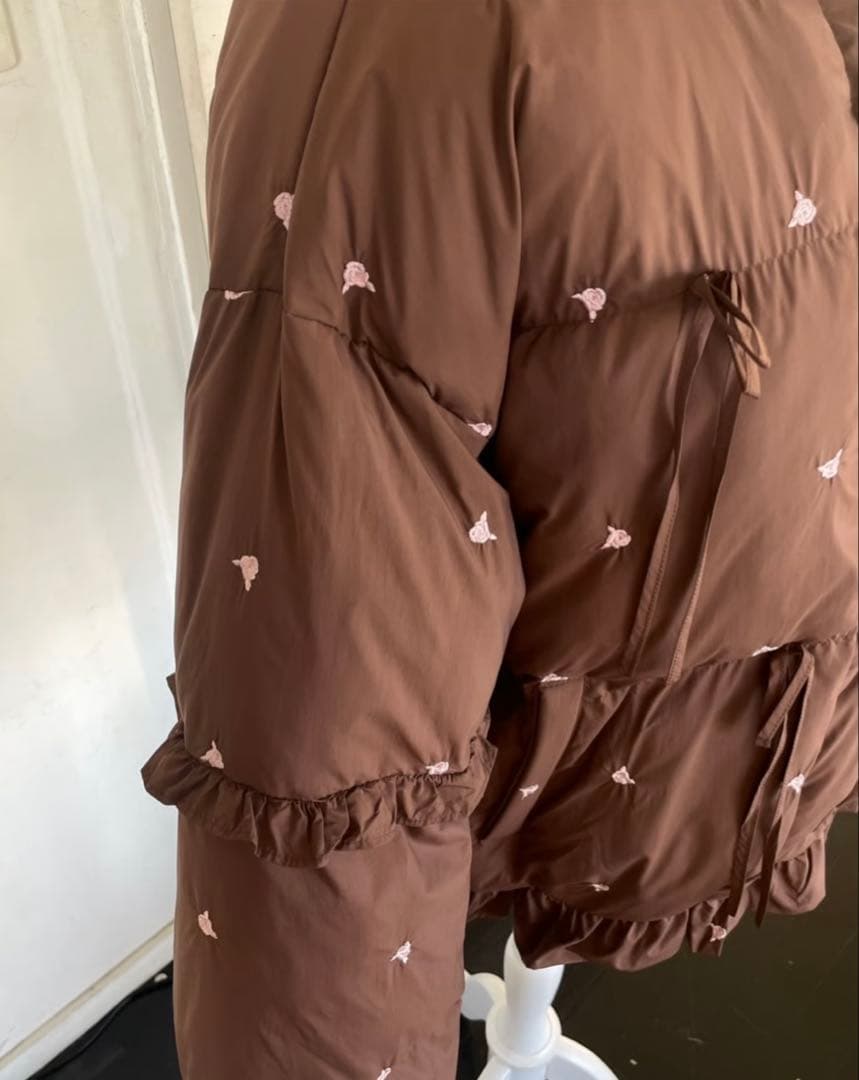 ジャケット・アウター rose frill down jacket sovisoon