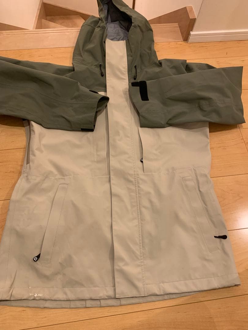 unfudge GENTLE JACKET x GENTLE BIB サイズＭ