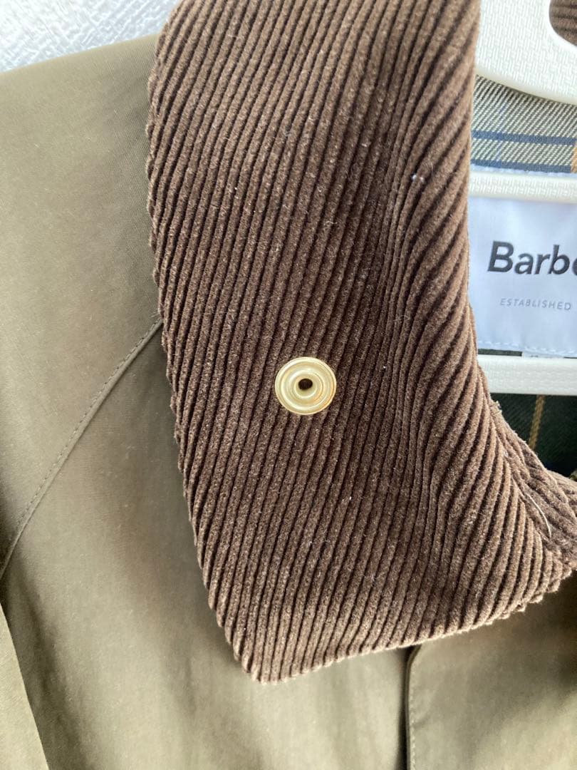 バブアー　オーバーサイズコート　38 セージ