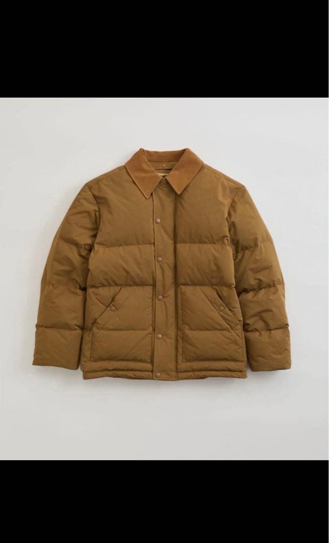 ジャケット・アウター maTHE SHINZONE SUEDE COLLARDOWNJACKET