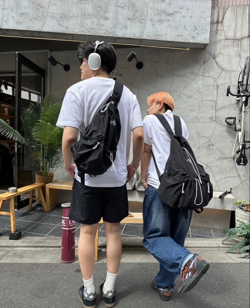 バッグ kaoyorinakami 2way nylon bag