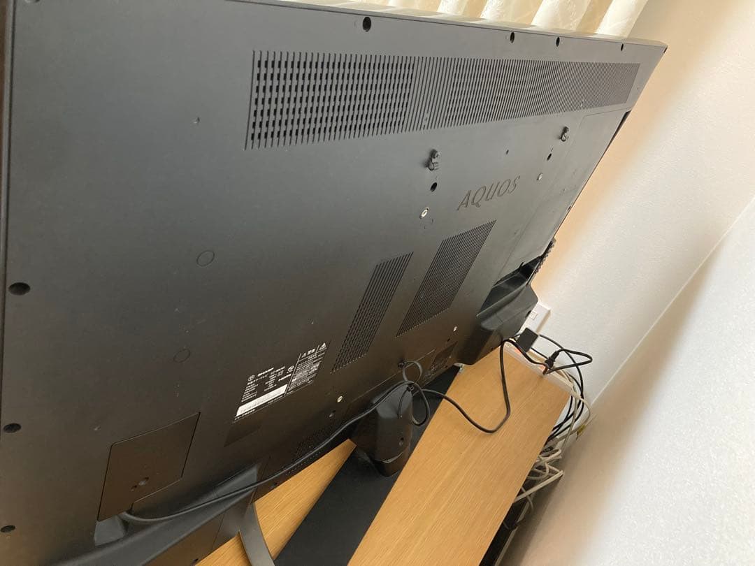 【おっつん】液晶テレビ　シャープ　2017年製　LC-50U45 リモコン