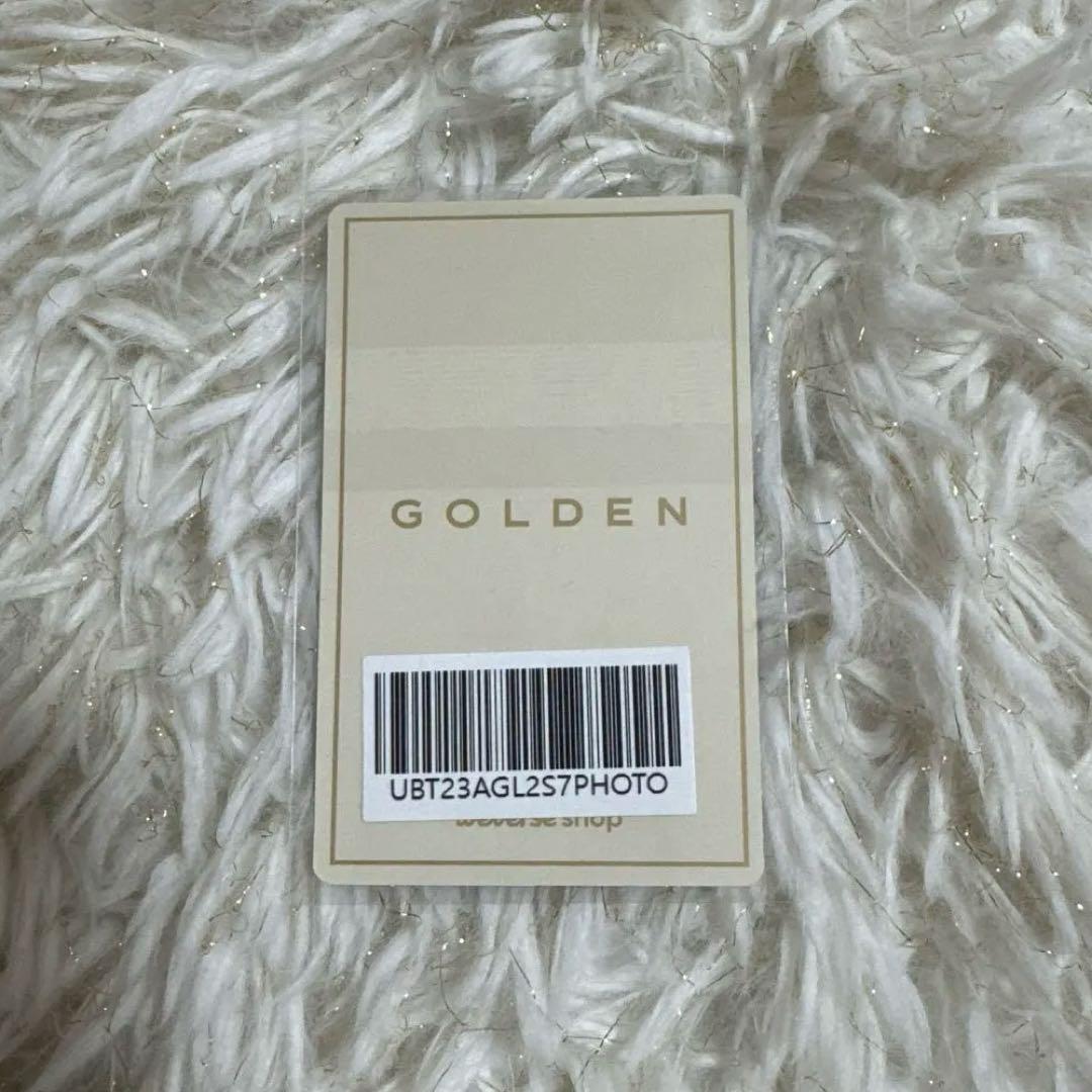 GOLDEN ジョングク weverse global購入特典トレカ(+おまけ)