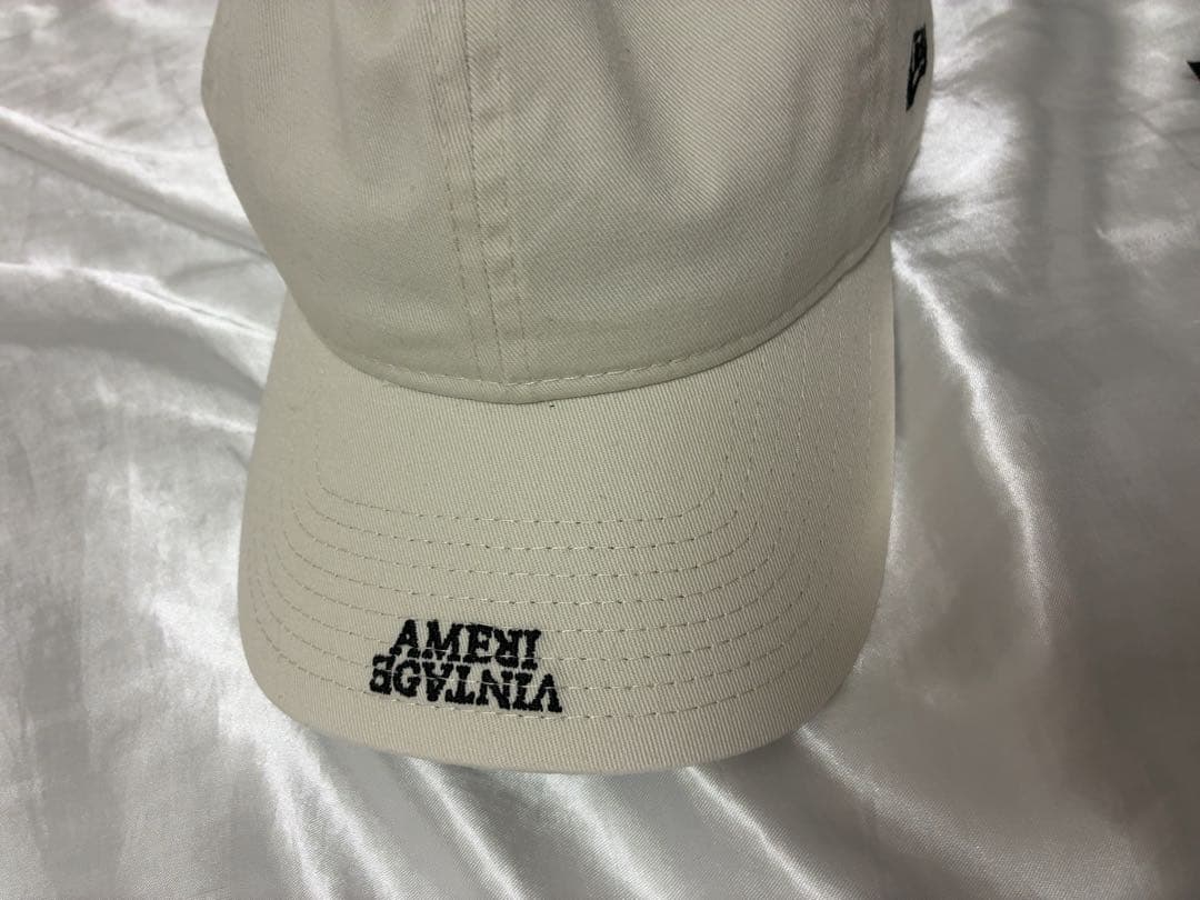 な*ん様 NEW ERA×Ameri BASIC LOGO CAPホワイトF