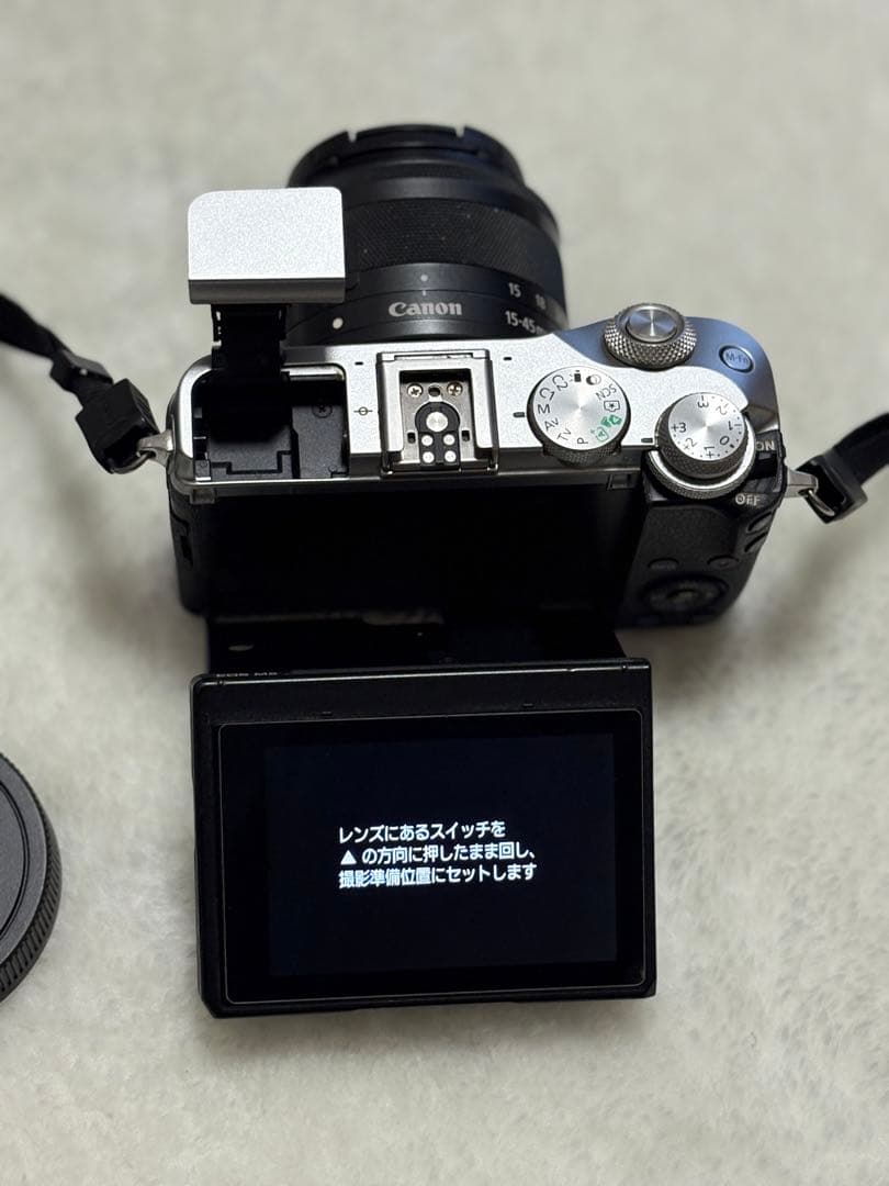 Canon EOS M6ミラーレスカメラ レンズ2本付き