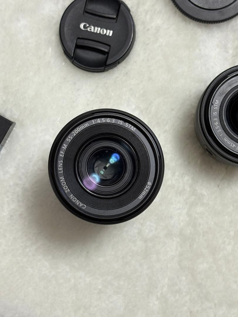 Canon EOS M6ミラーレスカメラ レンズ2本付き