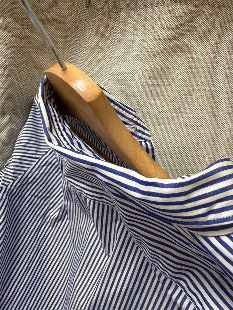 PLAY COMME des GARÇONS ストライプシャツMコムデギャルソン