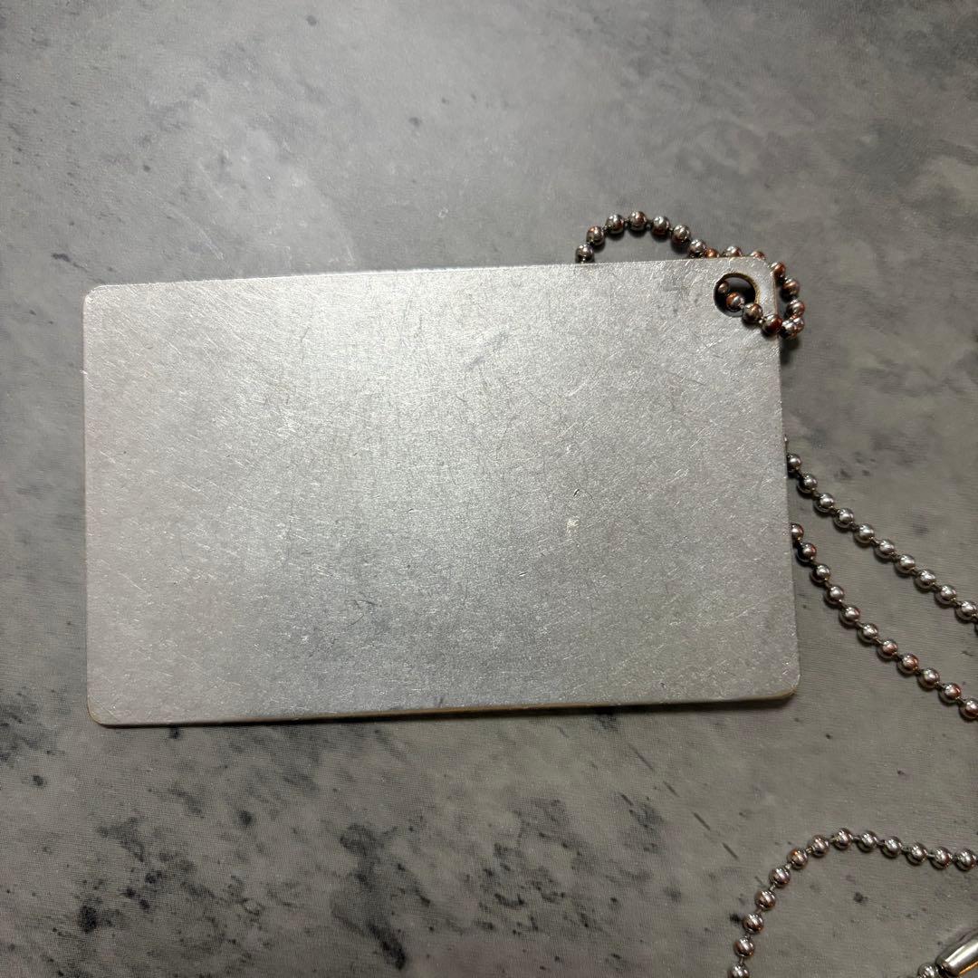 Maison Margiela クレジットカードネックレス silver925