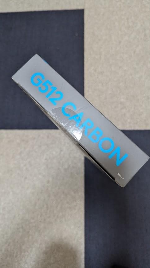 【未開封新品】logicool ゲーミング　キーボード　G512 CARBON