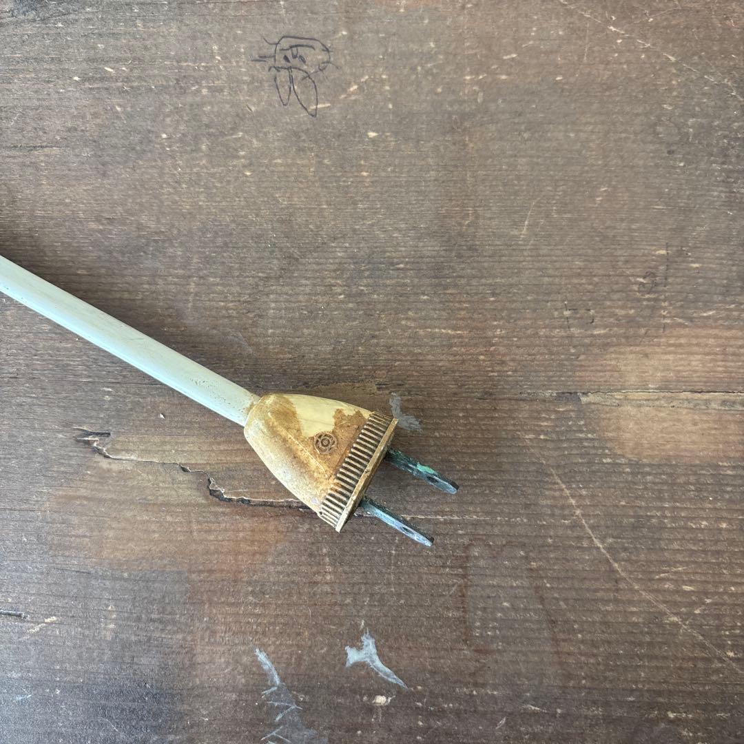 HITACHI ビンテージ扇風機　動作品　三枚羽　AC DESK FAN