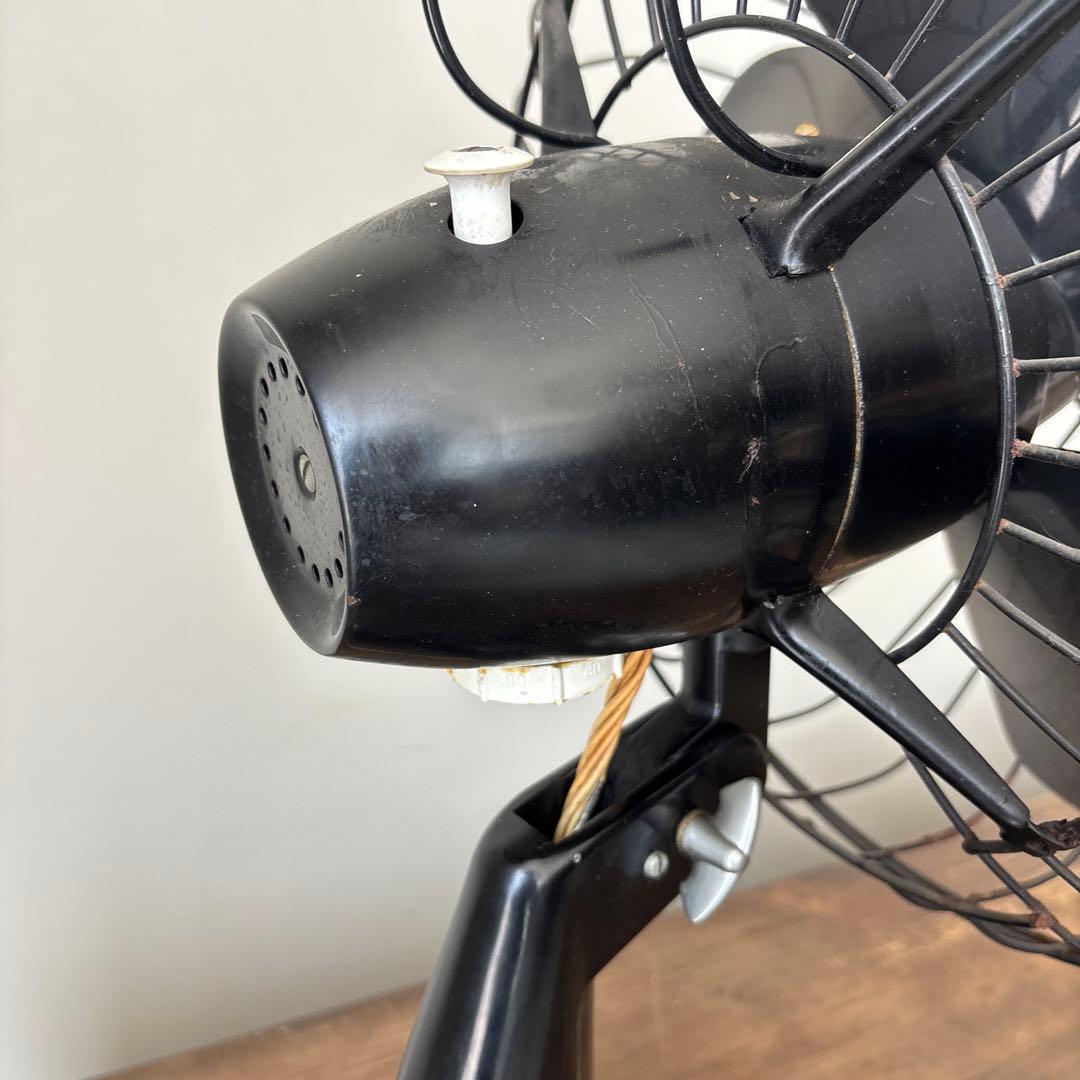 HITACHI ビンテージ扇風機　動作品　三枚羽　AC DESK FAN
