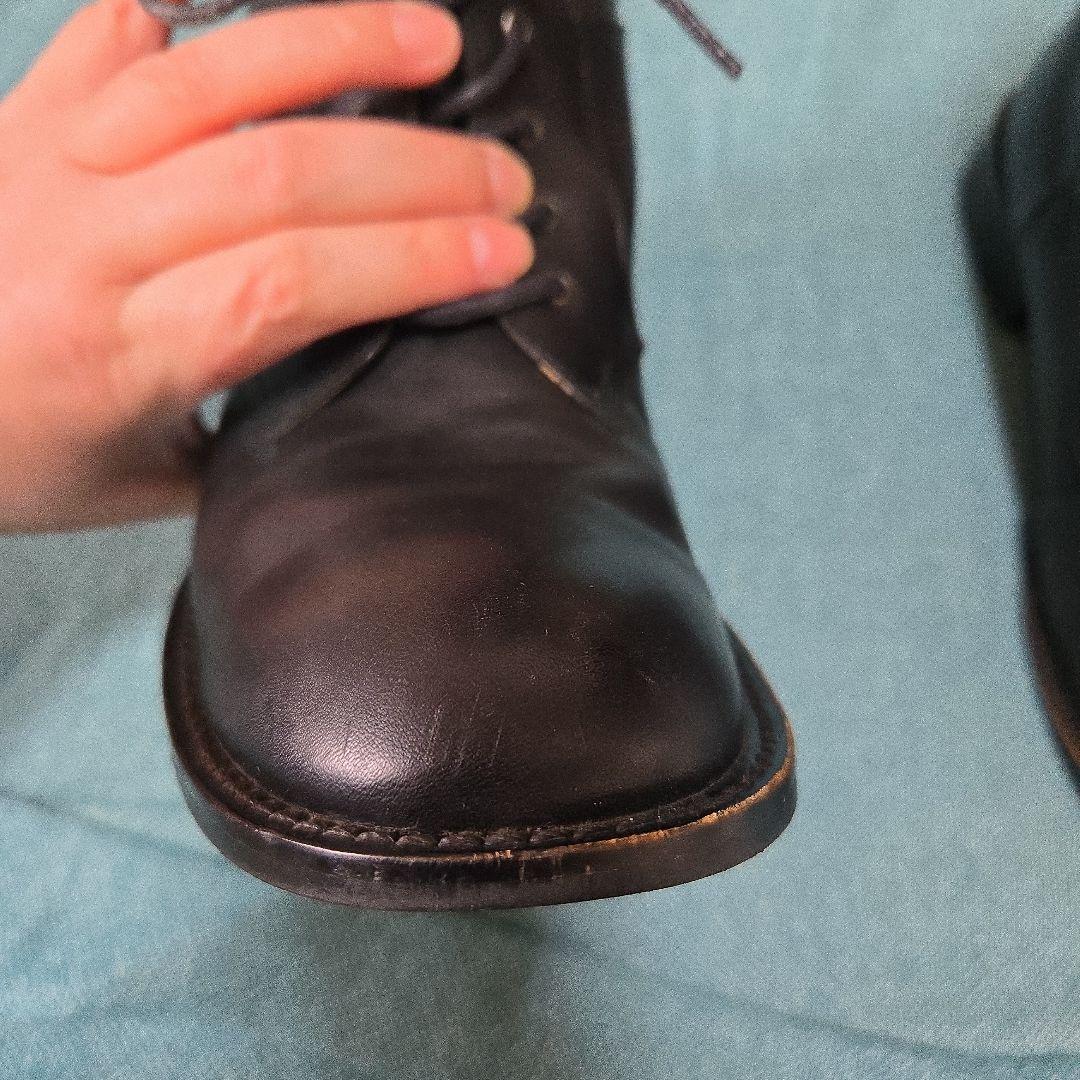 【ほぼ未使用】sunaokuwahara 膝下丈ブーツ Mサイズ 牛革