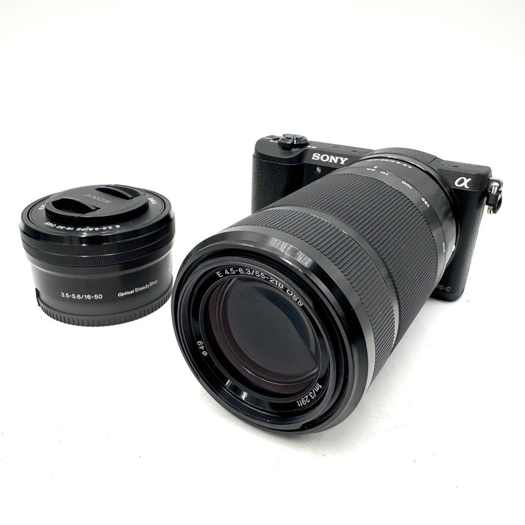 ❁Wi-Fi搭載❁Sony ソニー α5100 ダブルズームキット ブラック