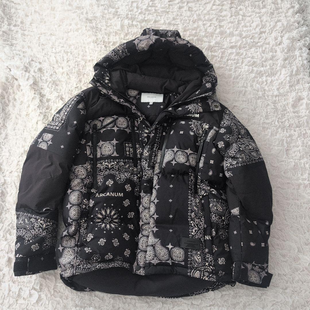 ARCANUM DESIGN AR ストレッチ マウンテンダウンジャケット