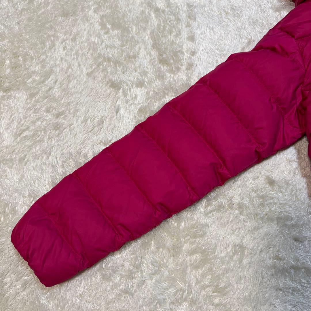 【人気】ノースフェイス 海外限定 ダウンジャケット ピンク レディース Lサイズ