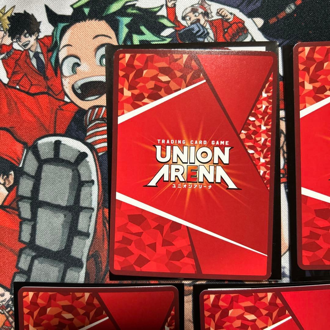 ユニオンアリーナ　ヒロアカ　紫2デッキ　スリーブ付属なし