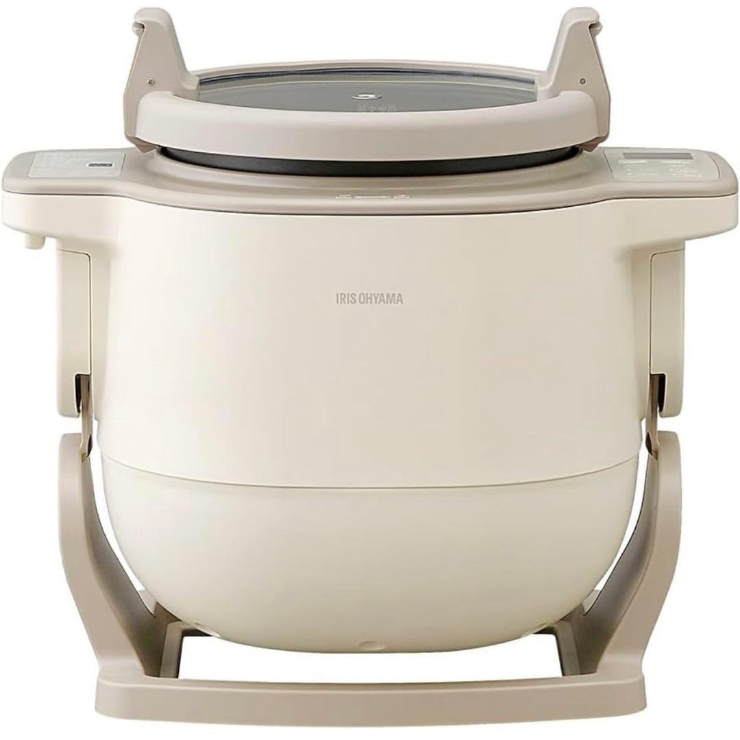 アイリスオーヤマ シェフドラムDAC-IB2-C アイボリー