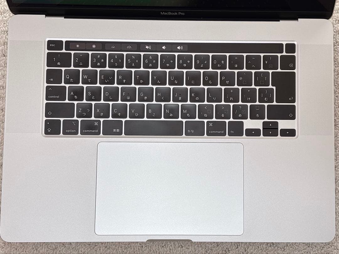 MacBook Pro 16-inch 2019 シルバー 512GB 32GB