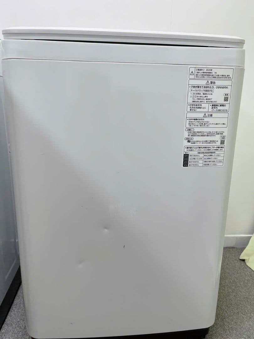 福岡配送、設置込み2021年製NA-FA100H7-N 全自動洗濯機10kg