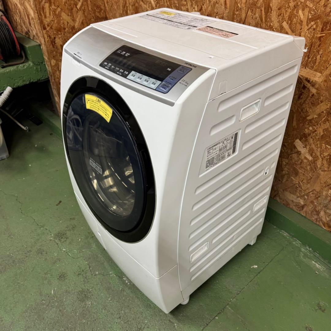 309 関東対応　ドラム式洗濯機　左開き　大容量11キロ　乾燥6キロ　極美品