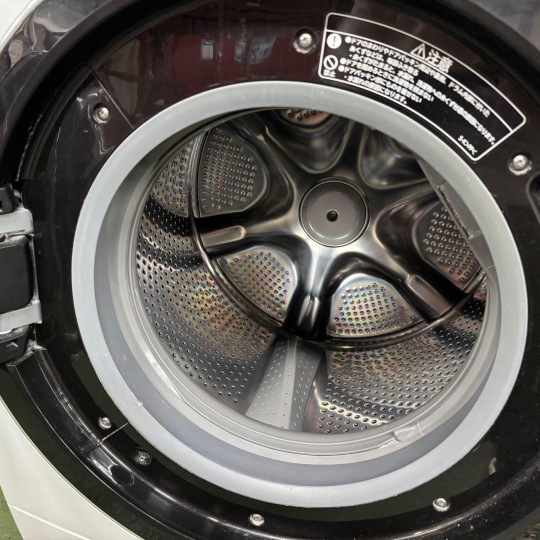 309 関東対応　ドラム式洗濯機　左開き　大容量11キロ　乾燥6キロ　極美品