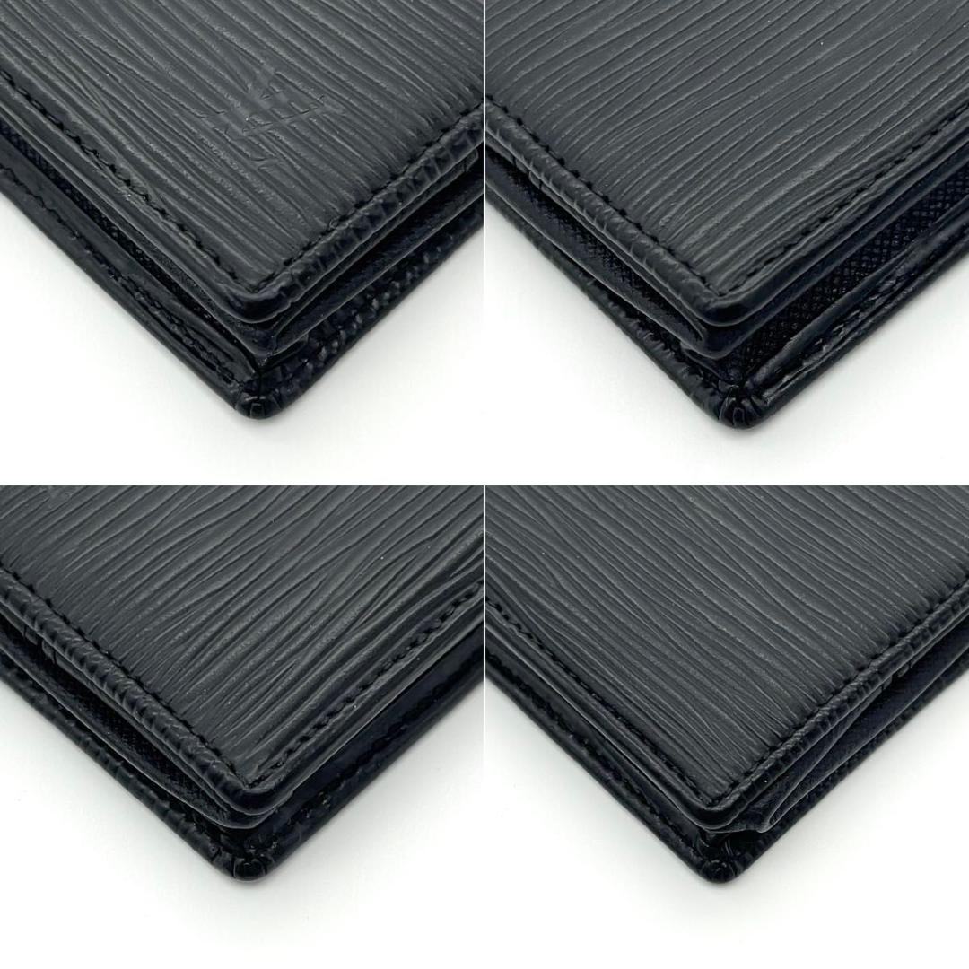 ルイヴィトン エピ 黒 ポルトモネボワット ケース 小銭入れ 男女兼用