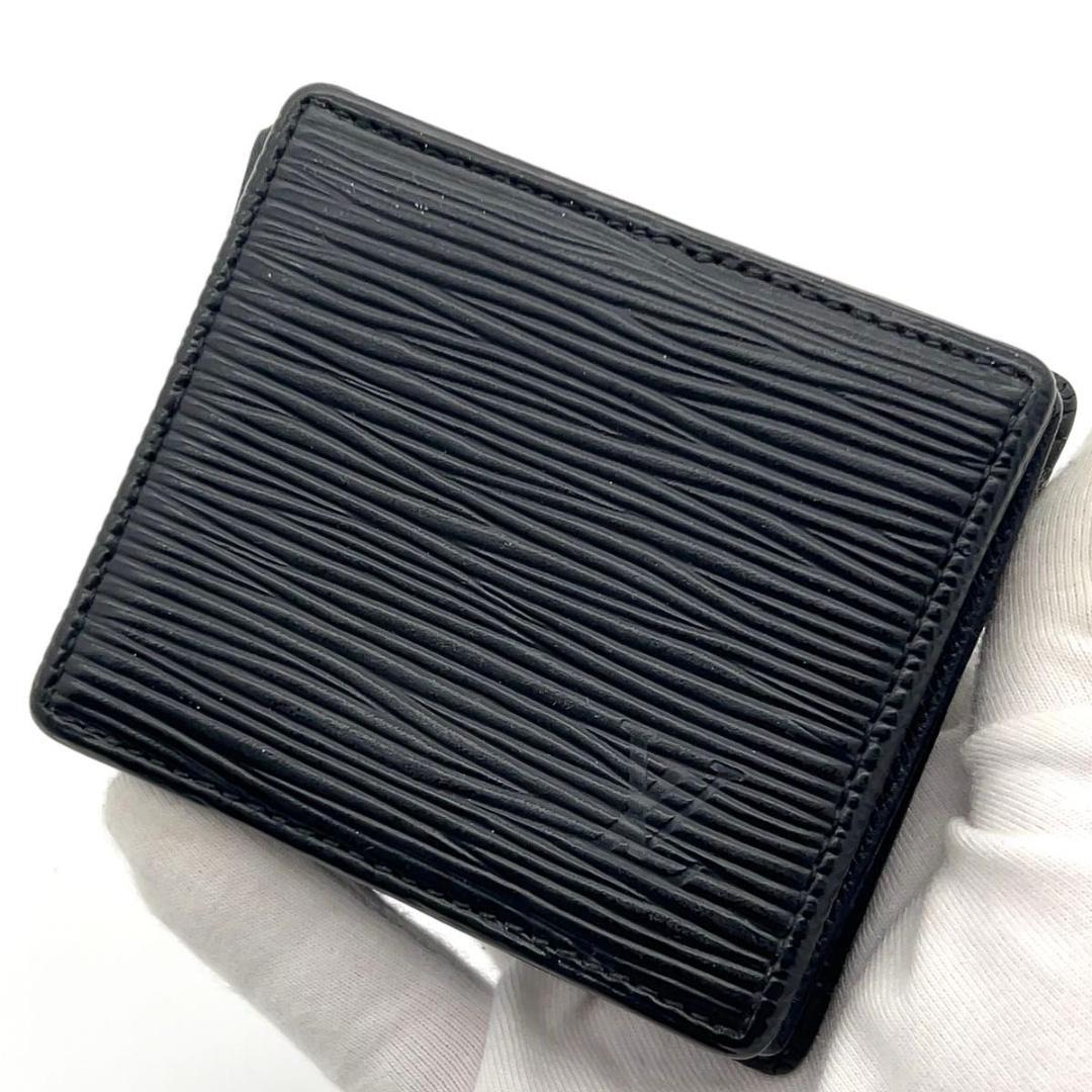 ルイヴィトン エピ 黒 ポルトモネボワット ケース 小銭入れ 男女兼用