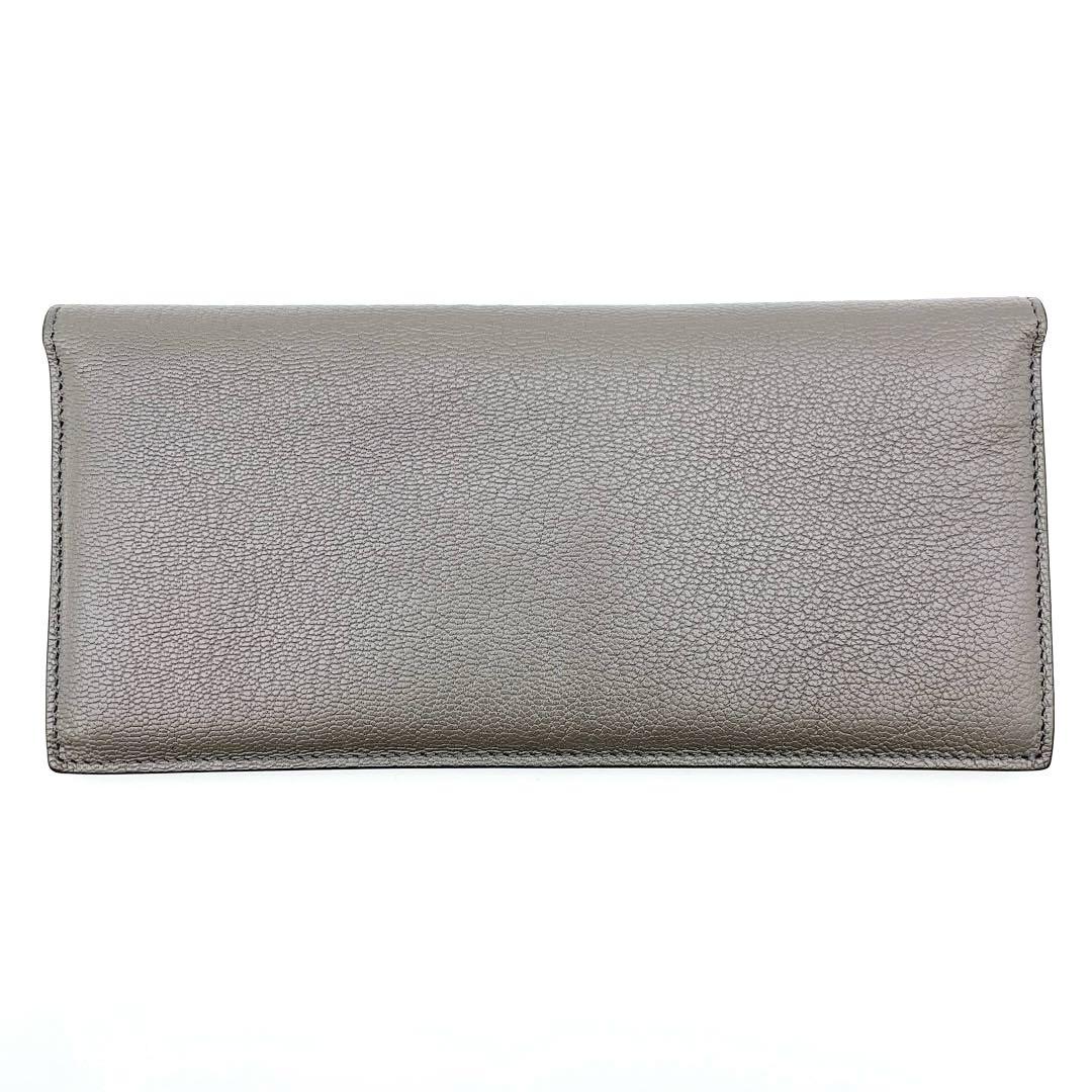 ALFRED DUNHILL ダンヒル グレー レザー長財布