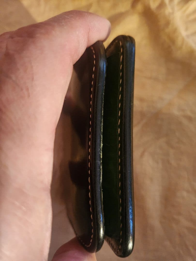 希少 ワイルドスワンズ PALM パーム 旧スワンロゴ コードバン 黒