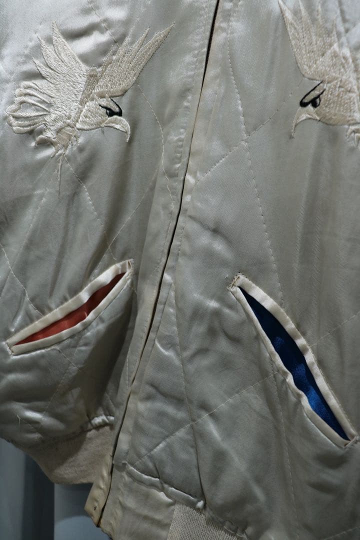 超希少 50s スカジャン デッドストック 別珍 Japan ヴィンテージ