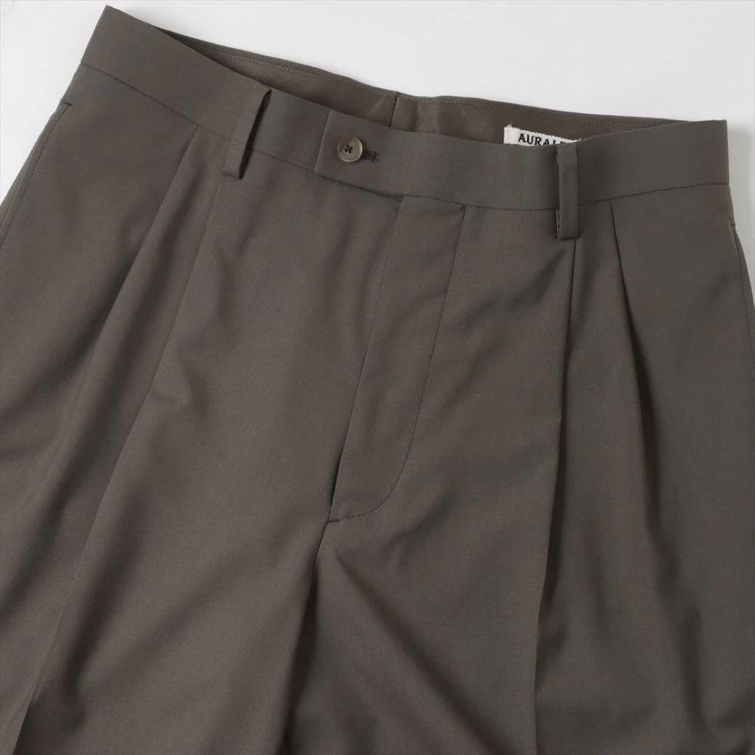 AURALEE SUPER FINE TROPICAL WOOL セットアップ