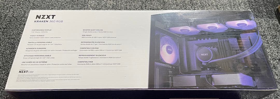 N*a様 NZXT KRAKEN 360 RGB 水冷クーラー【新品・未使用・未