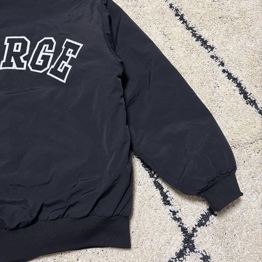 ⭐美品⭐エクストララージ ナイロン パファージャケット アーチロゴ L 黒