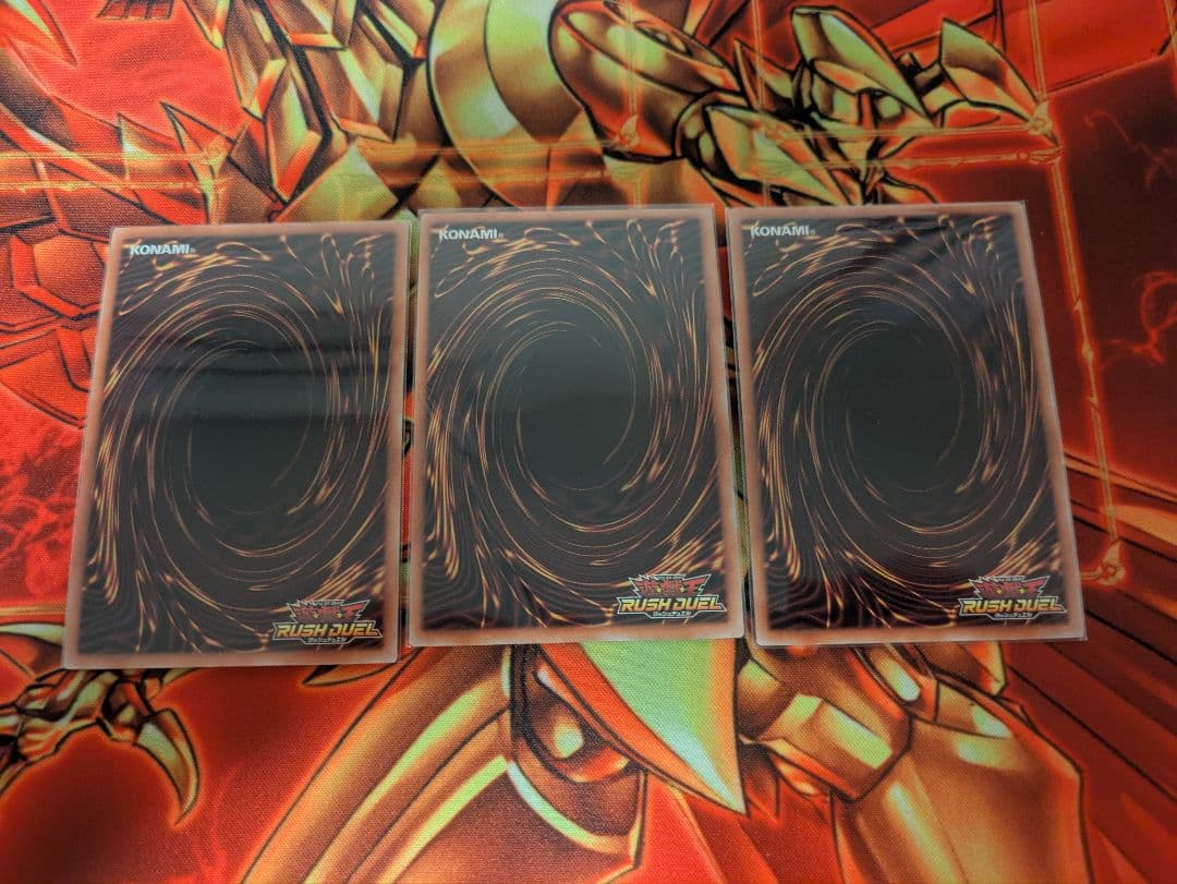 遊戯王ラッシュデュエル 焔魔 オーバーラッシュ シークレット デッキパーツ