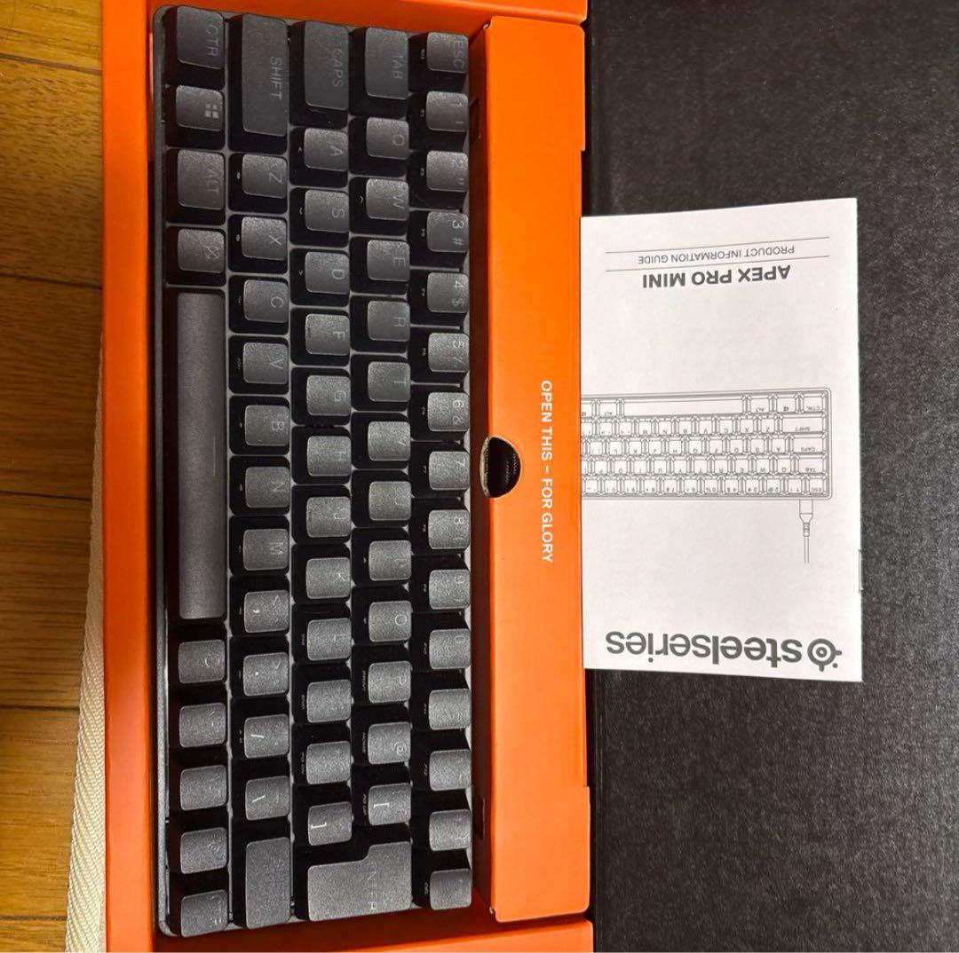未使用SteelSeries Apex Pro Mini ゲーミングキーボード