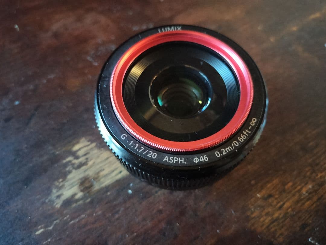 LUMIX G 1:1.7/20 ASPHレンズ ＋保護フィルター