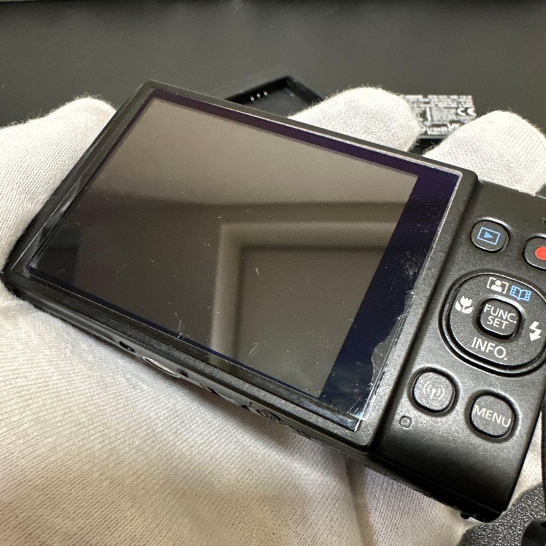 美品　キャノンCanon IXY650 ブラック　Wi-Fi機能 動作品