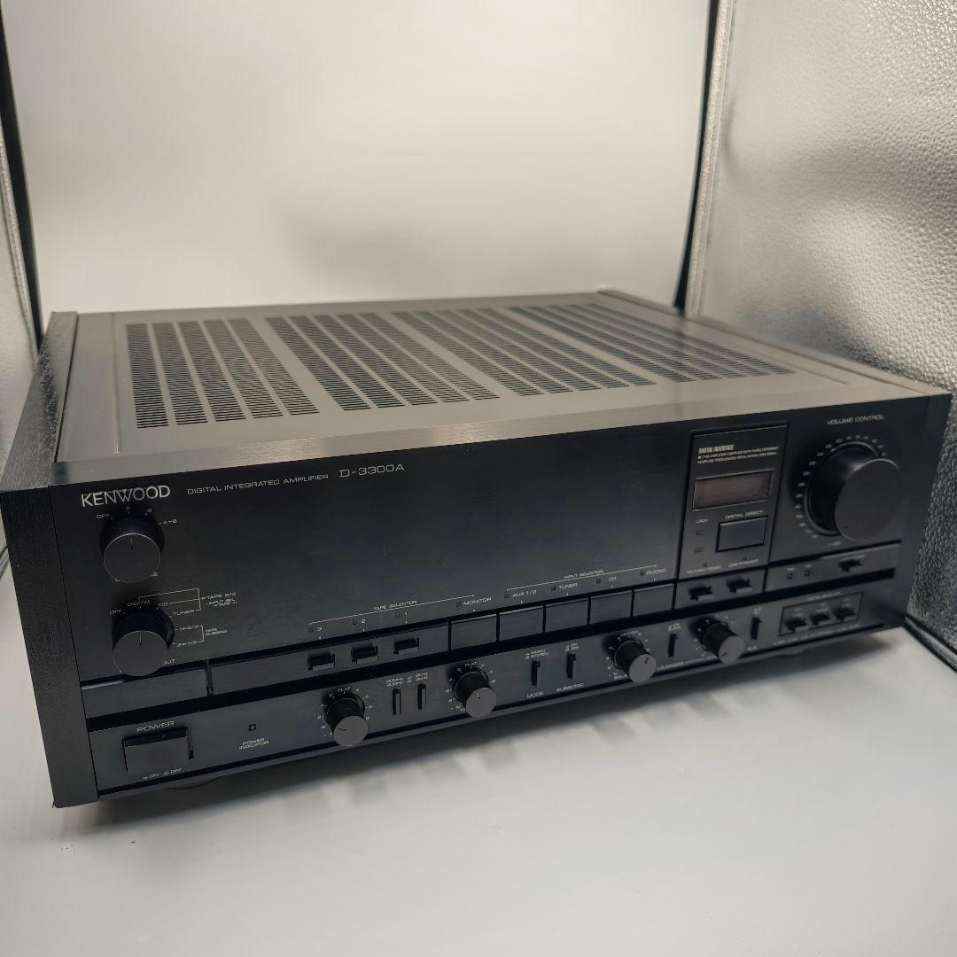 【美品】KENWOOD/ケンウッド デジタルプリメインアンプ D-3300A