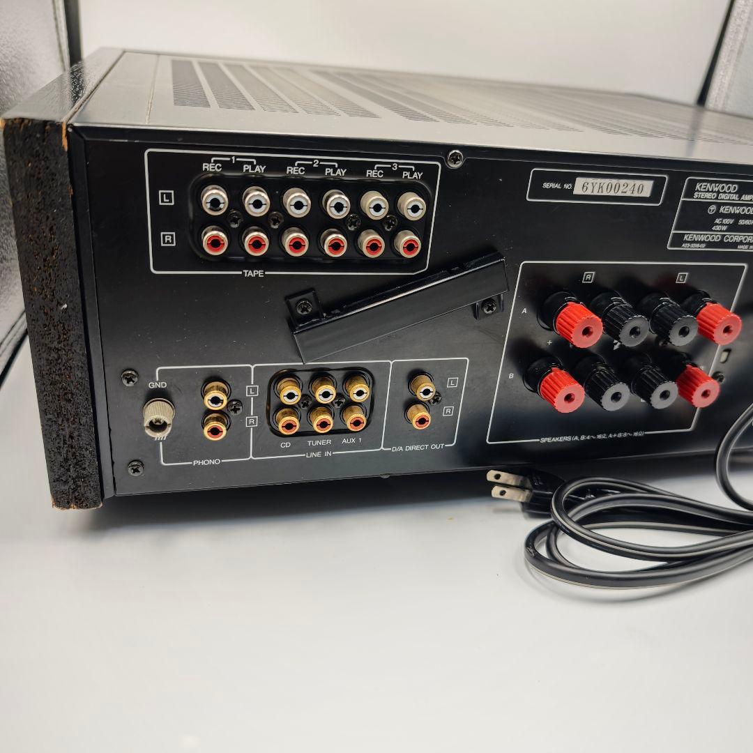 【美品】KENWOOD/ケンウッド デジタルプリメインアンプ D-3300A