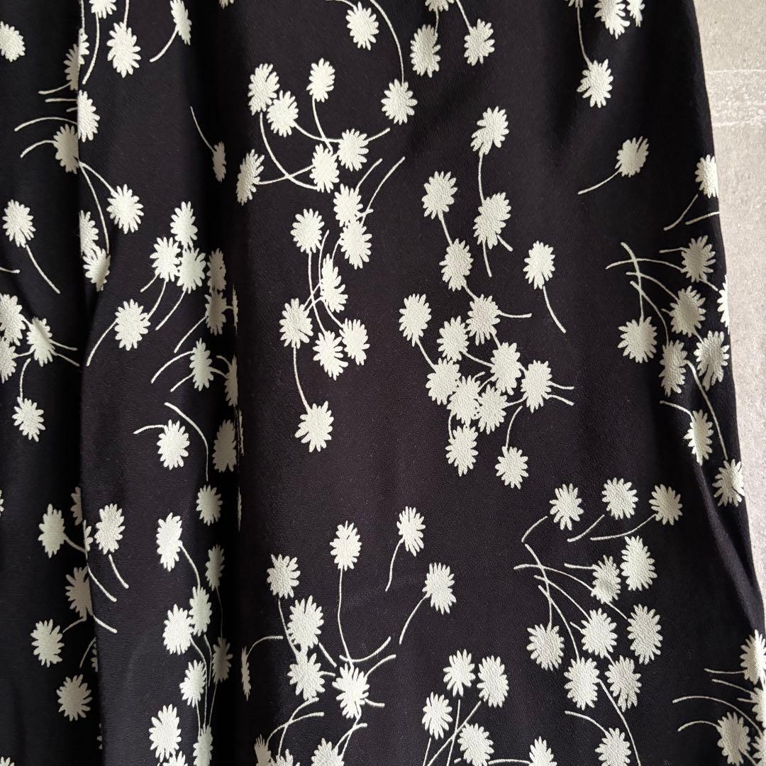 大人気✨EDIT.FOR LULU フラワーマキシスカート 黒 定価2.4万円