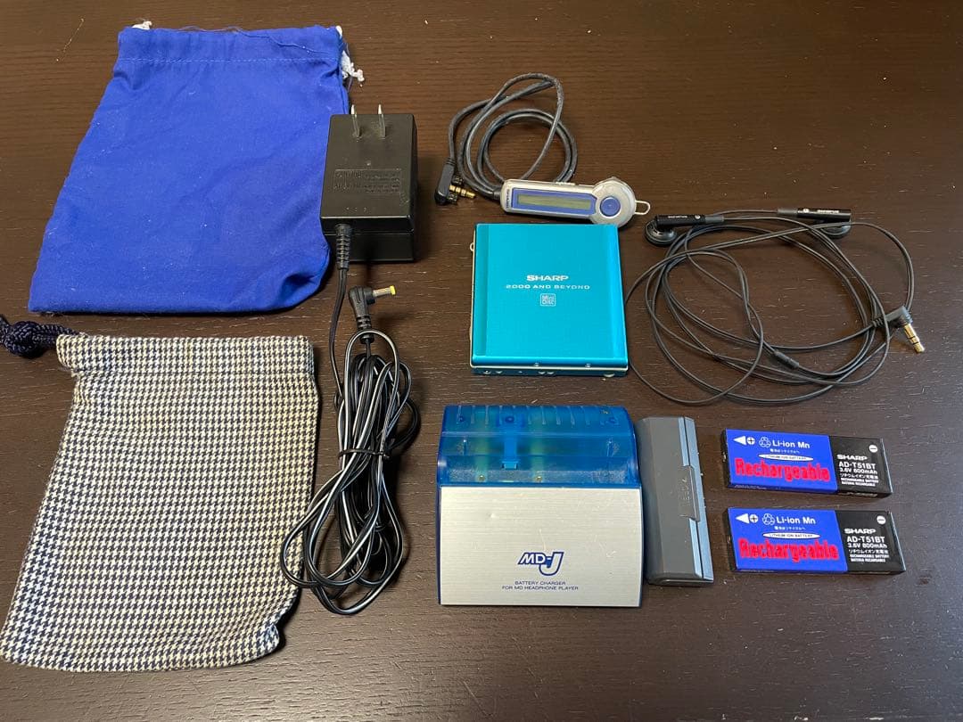 SHARP MD-ST531-A ポータブルMDプレーヤー