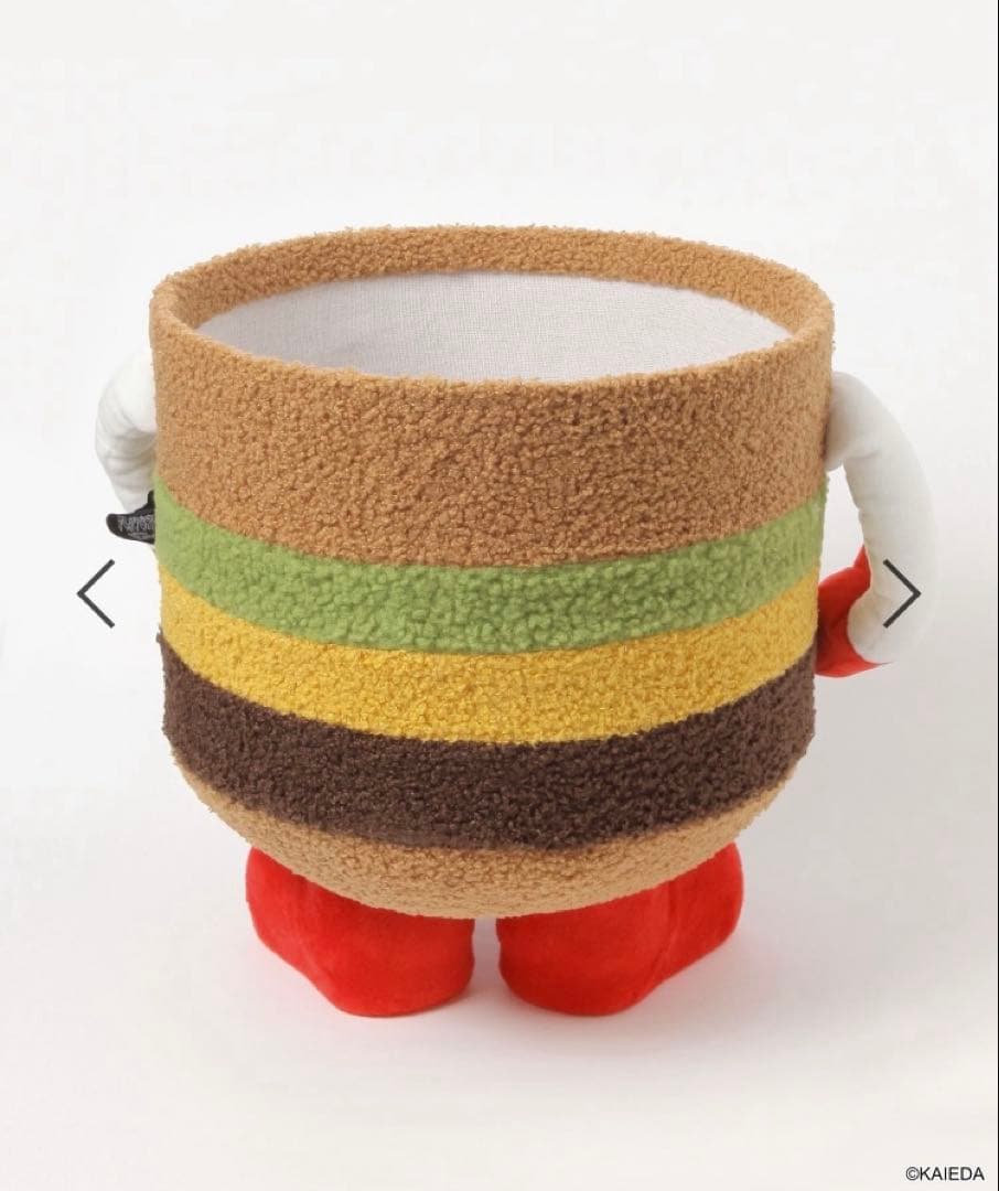 ニコアンド　niko and… フレーバーズ　スタンドバスケット　ブラウン