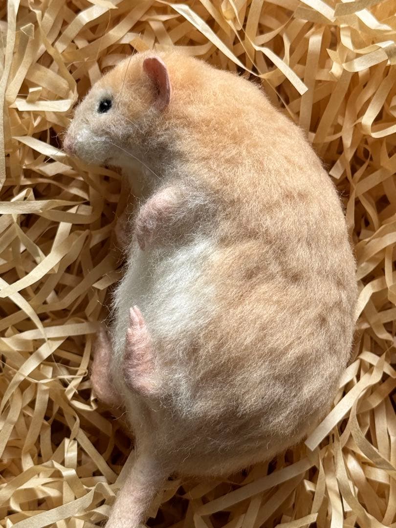 ファンシーラット　羊毛フェルト