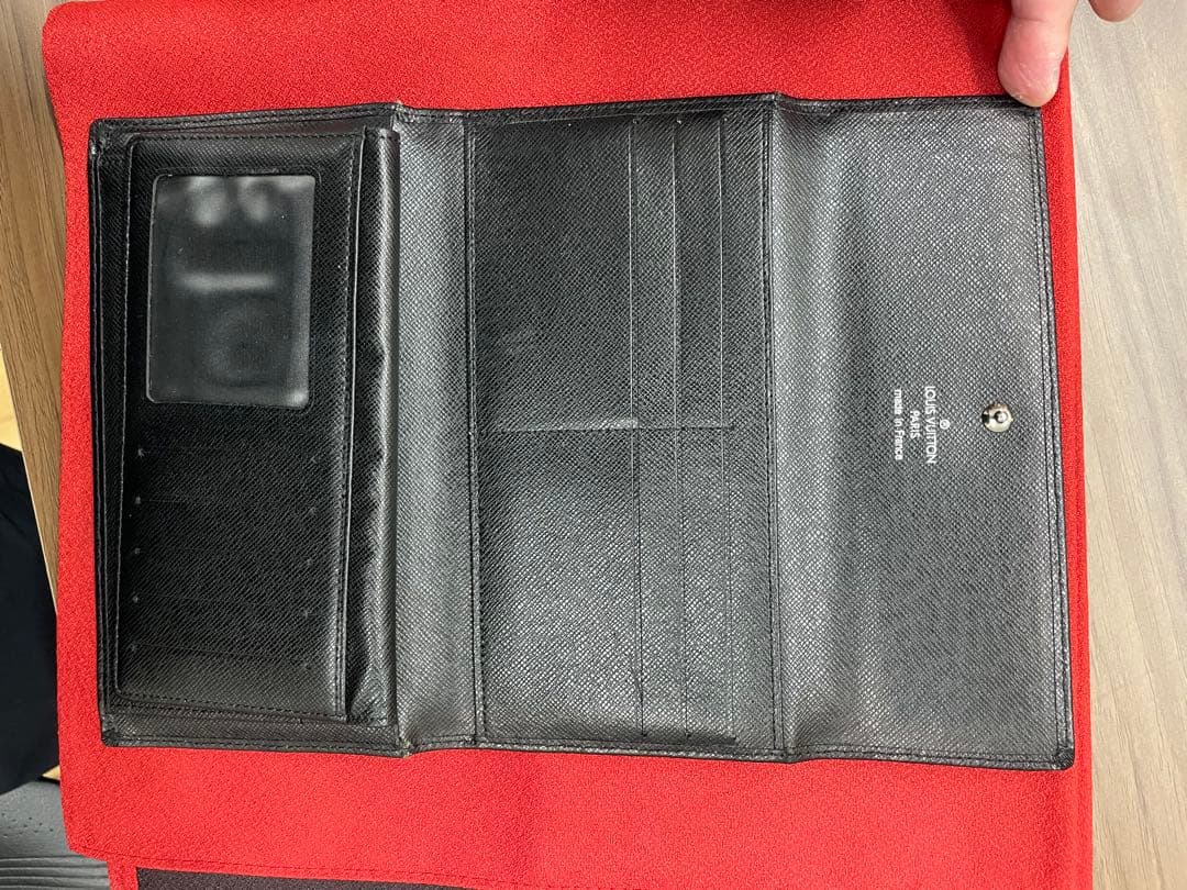 LOUIS VUITTON ルイヴィトン　黒長財布