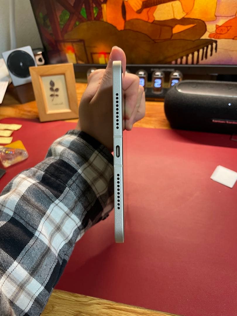 iPad mini 世代６wifi+cellular シルバー 本体 128gb